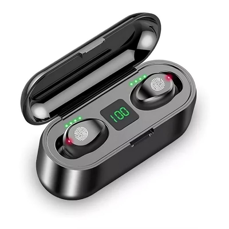 GENERICO - Audífonos Inalámbricos Bluetooth  F9 Manos Libres In-Ear Genericos