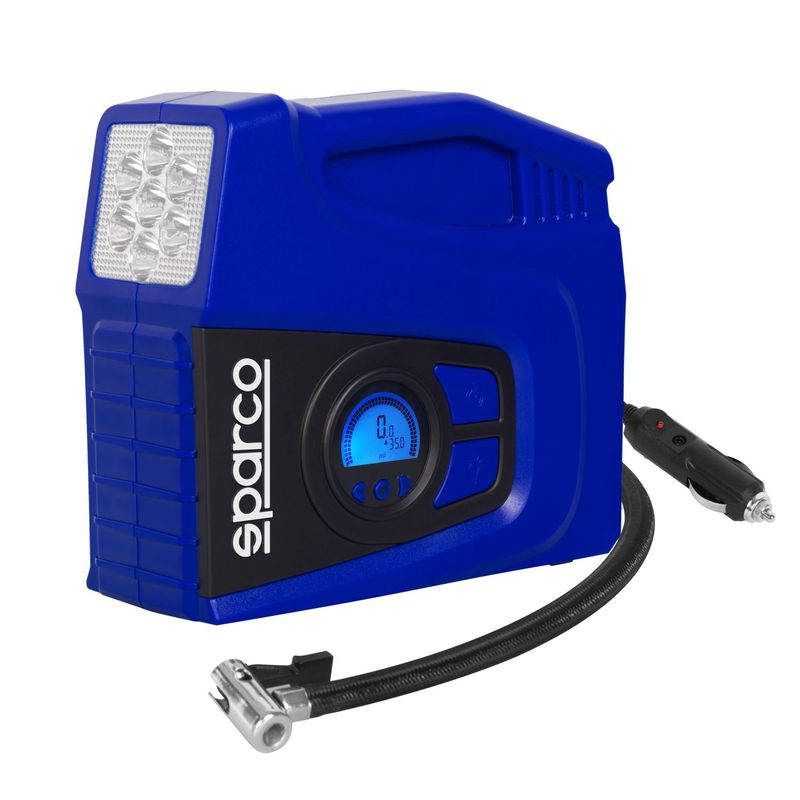 SPARCO - Compresor Aire Llantas Carro Inflador Neumaticos Sparco SPT