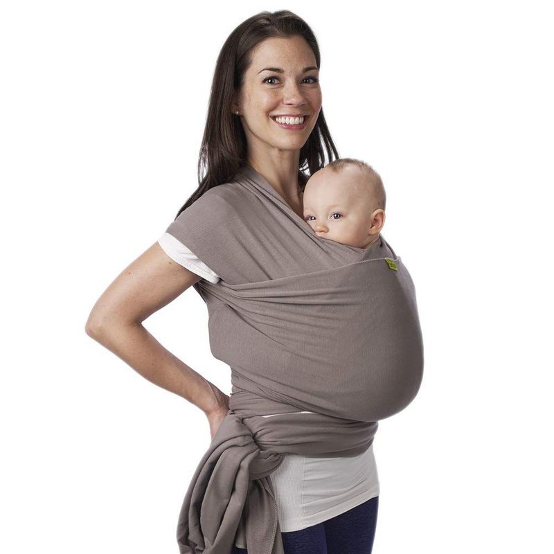 COZYTOS - Fular CONVENCIONAL -GRIS CARBON cargador porta bebes COZYTOS