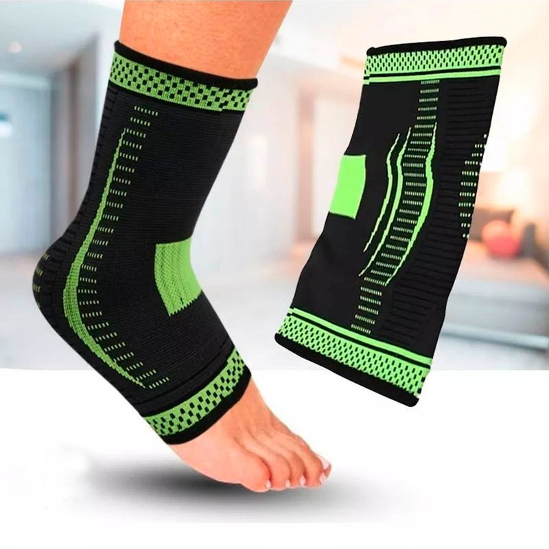 GENERICO - Tobillera De Compresion Elástica Anti Esguince Deportes