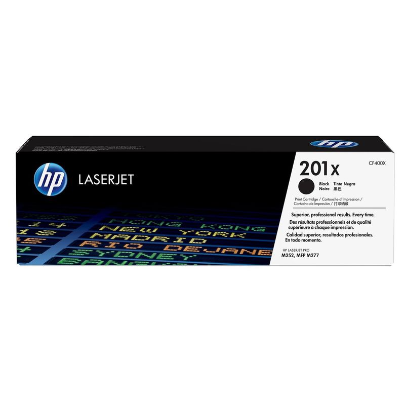 HP - Cartucho de Toner HP 201x Negro Original Laserjet CF400X