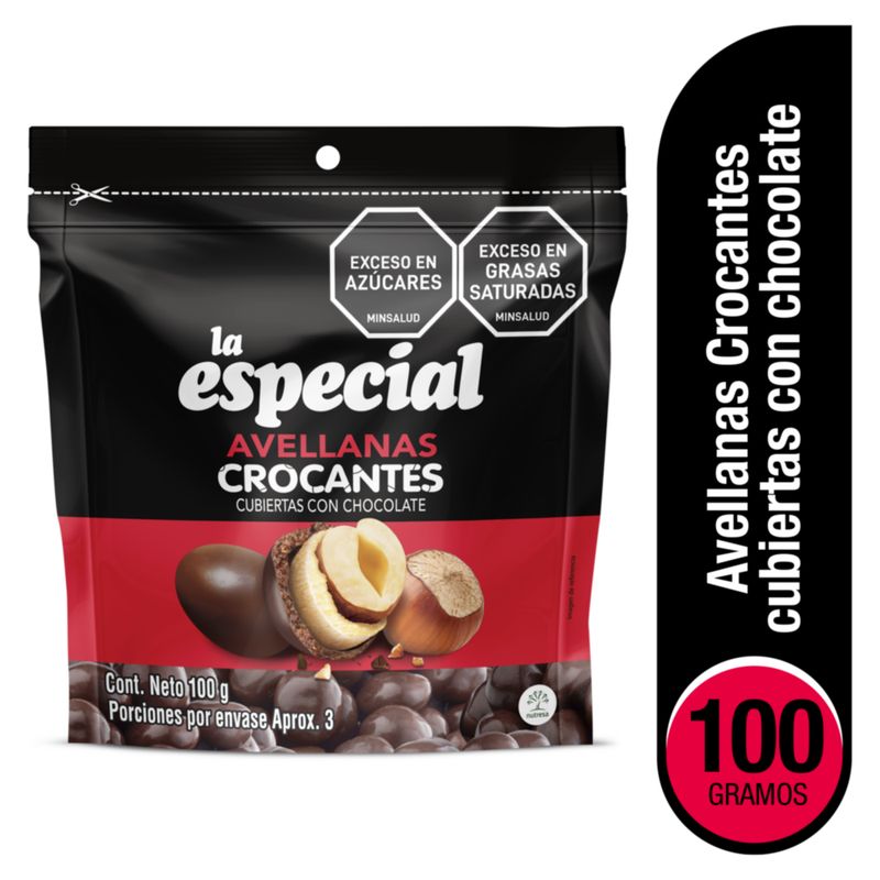 LA ESPECIAL - Pasaboca La Especial Avellana Chocolate 100 gramos