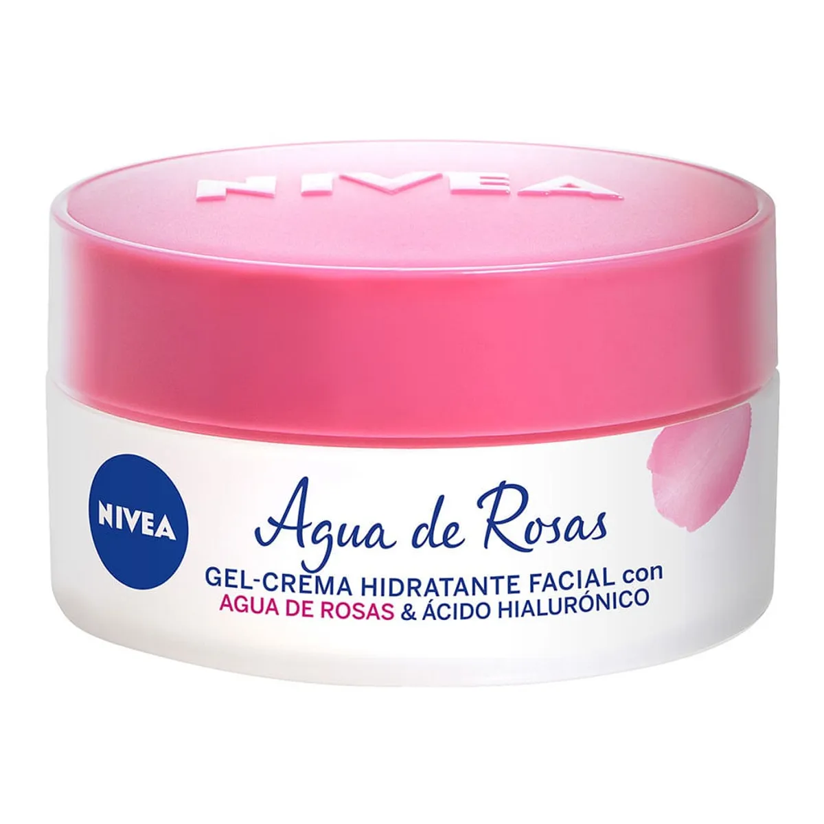 NIVEA - Gel Crema Nivea Agua Rosas Acido Hialuronico X 50ml