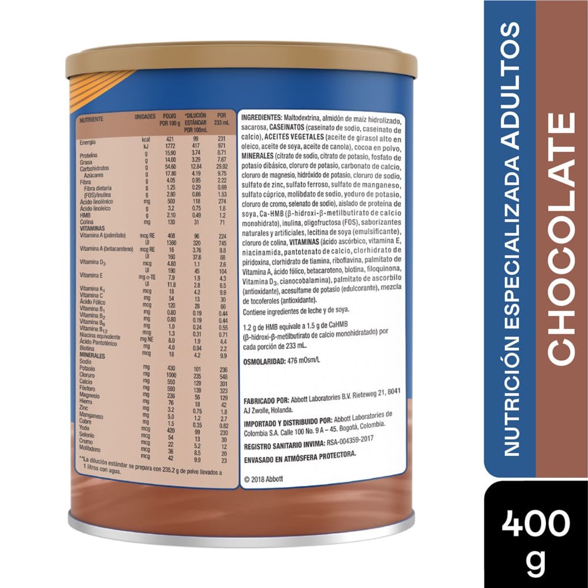 ENSURE - Ensure Advance Chocolate X 400g