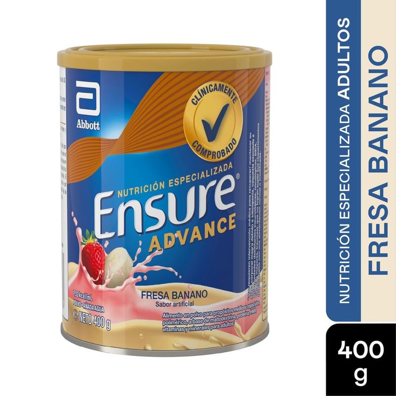 ENSURE - Ensure Advance Fresa Banano X 400g