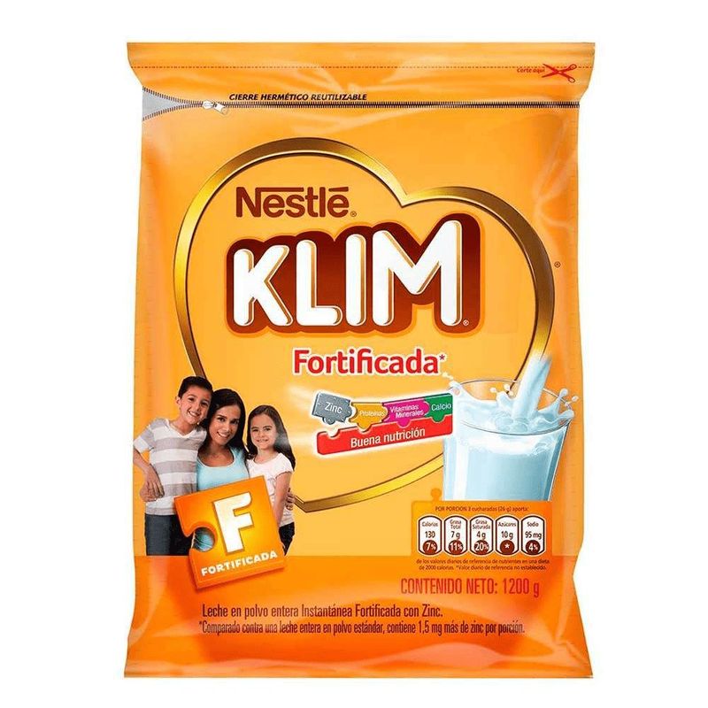 GENERICO - Leche Klim Fortificada Bolsa X 1200gr