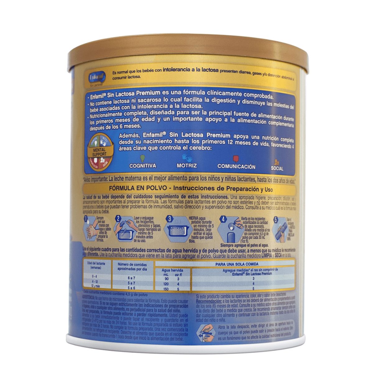 ENFAMIL - Formula Infantil Enfamil Sin Lactosa X 400g