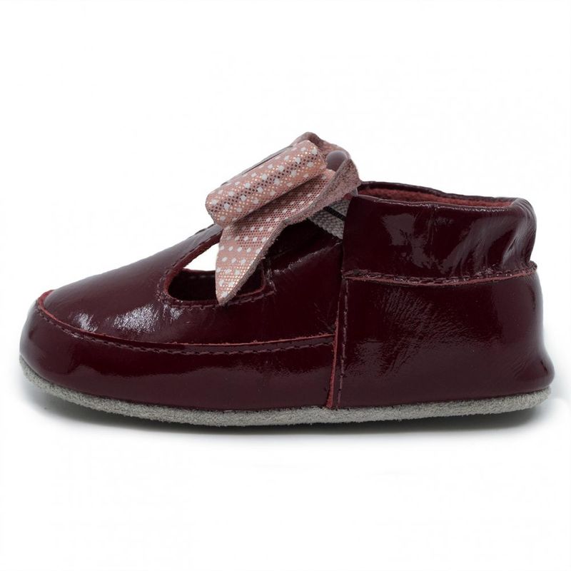 PAPOS - Cascarita Charol Rojo - Zapatos bebés PAPOS - Rojo