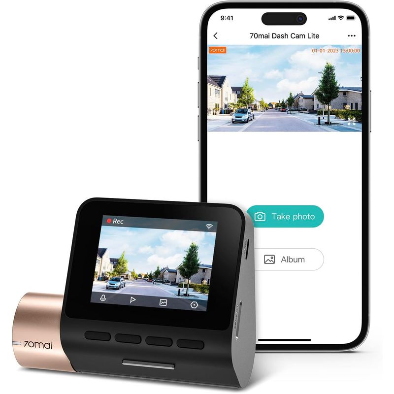 GENERICO - Cámara carro 70Mai Dash Cam Lite 1080P Monitor parqueo