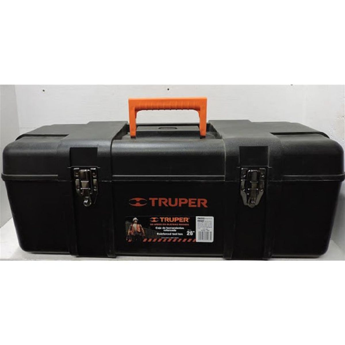 TRUPER - Caja herramientas industrial broches metálicos 26´´ truper profesional