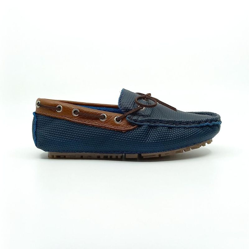PAPOS - Mocasines Teo Azul - Mocasines Niños PAPOS - Azul