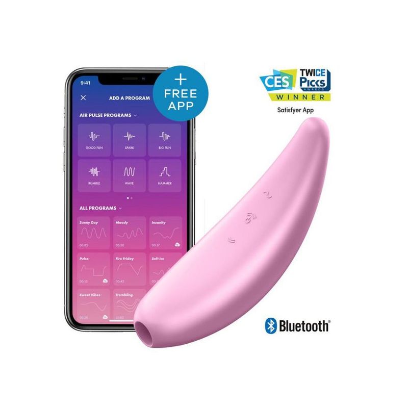 SATISFYER - Satisfyer curvy 3 estimulador vagin4 clitoris