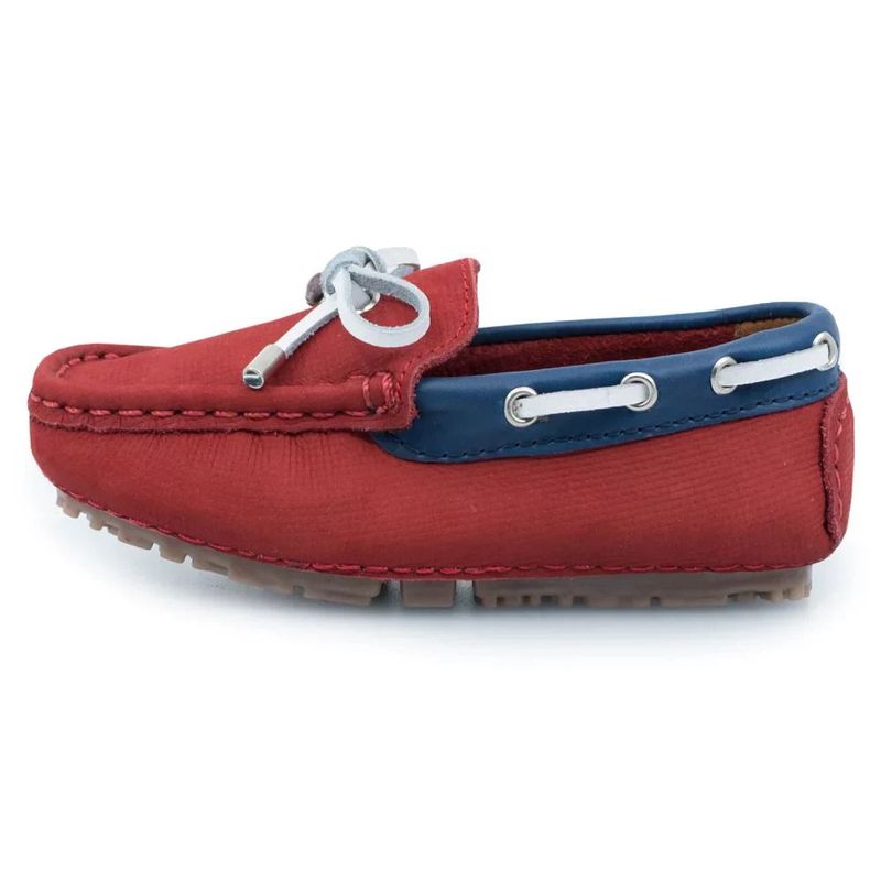 PAPOS - Mocasines angelo rojos - Mocasines Niños PAPOS - Rojo