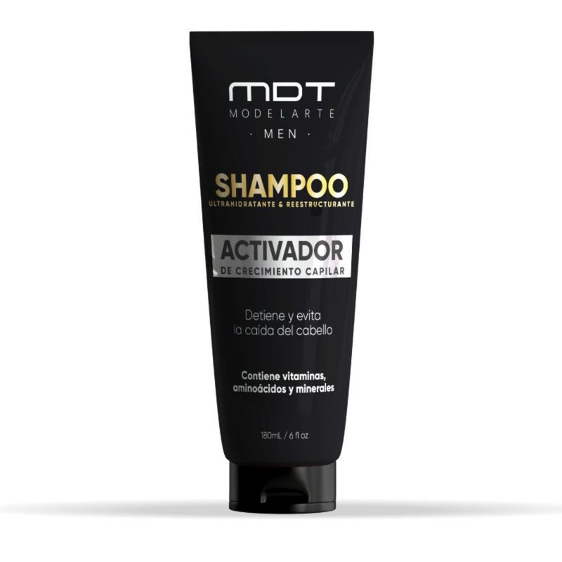 MODELARTE - Shampoo Activador de Crecimiento Capilar para Hombre  Modelarte