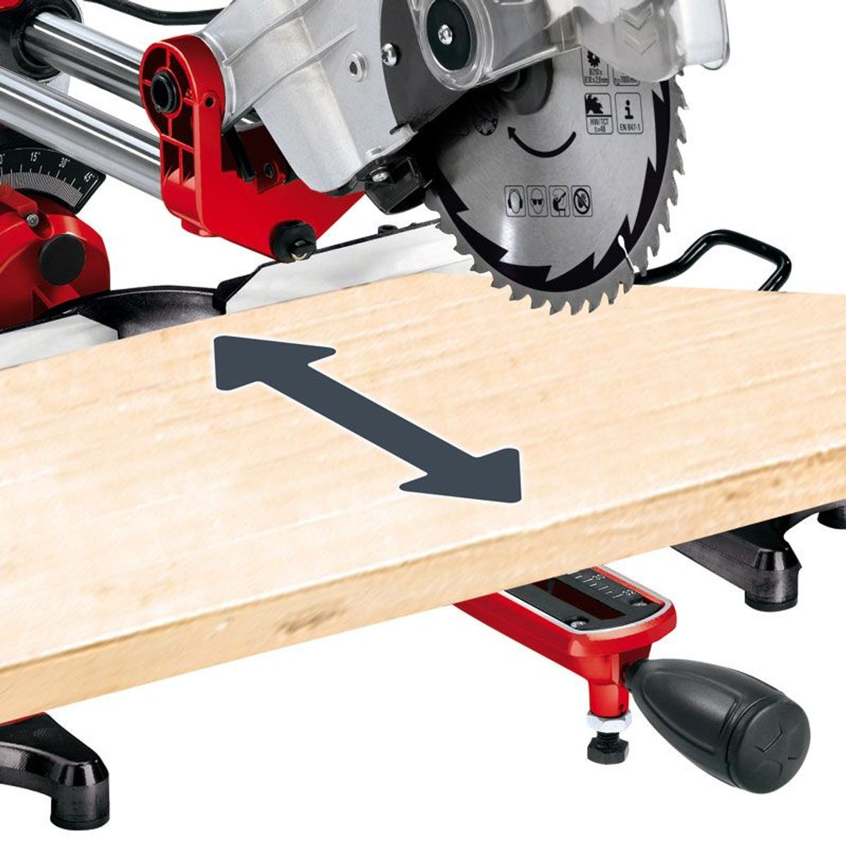 EINHELL - Sierra Ingleteadora Telescopica Dual Tc-sm 2131 Dual 8 Pulgada Einhell