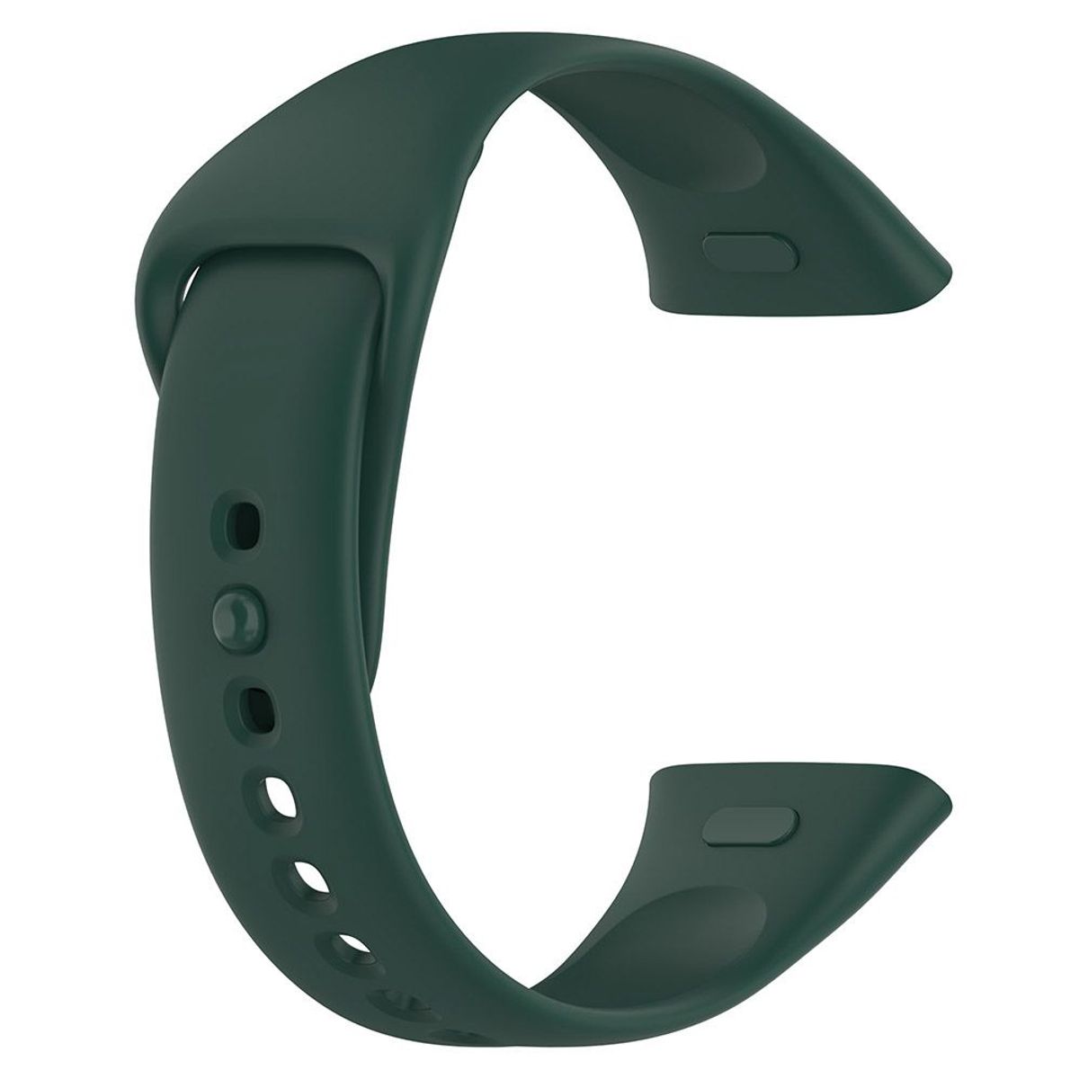 GENERICO - Correa de Silicona para Xiaomi Redmi Watch  3 - Verde Oscura