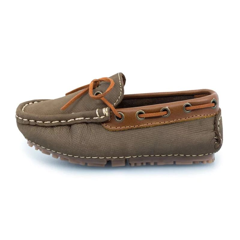 PAPOS - Mocasines Carlo Arena - Mocasines Niños PAPOS - Café