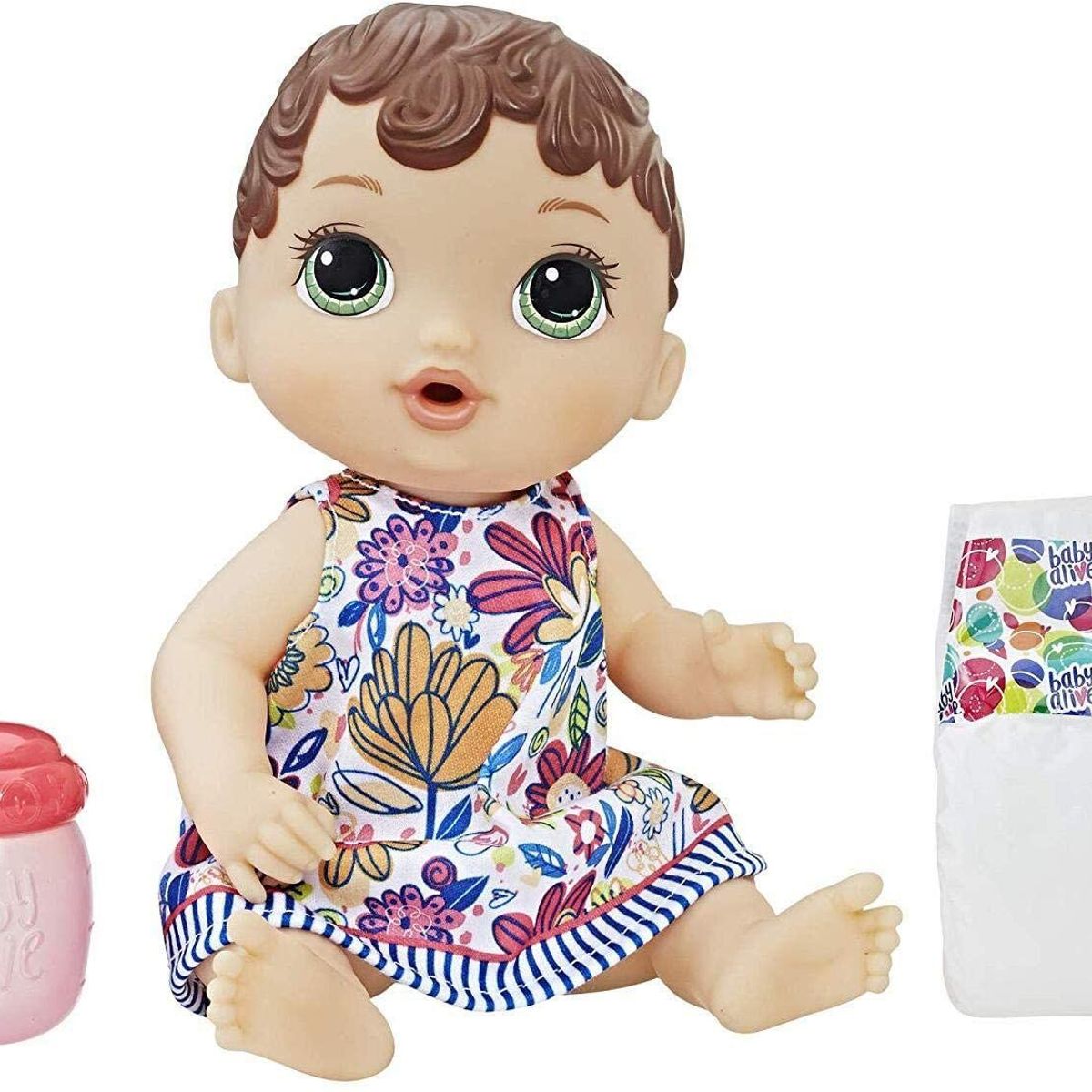 BABY ALIVE - Baby Alive Bebé Lil Sorbitos Y Mimitos Brunette De Hasbro.