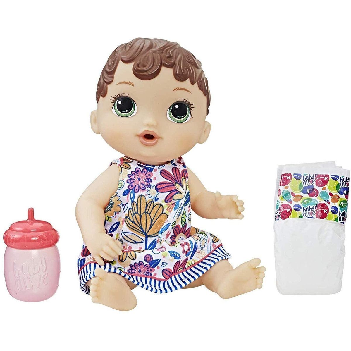BABY ALIVE - Baby Alive Bebé Lil Sorbitos Y Mimitos Brunette De Hasbro.