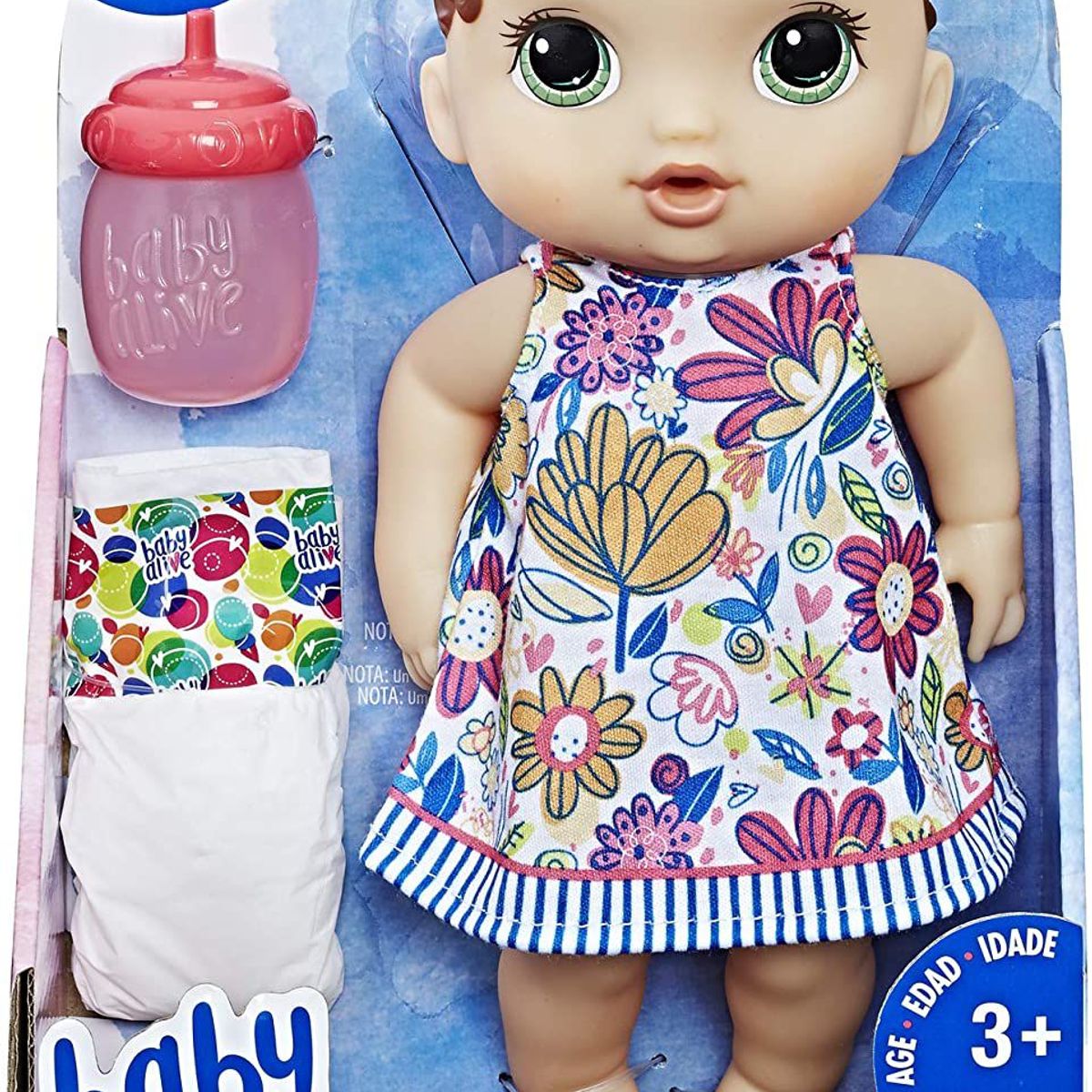 BABY ALIVE - Baby Alive Bebé Lil Sorbitos Y Mimitos Brunette De Hasbro.