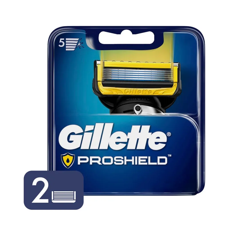 GILLETTE - Repuesto Maquina De Afeitar Gillette Fusion5 Proshield X 2un