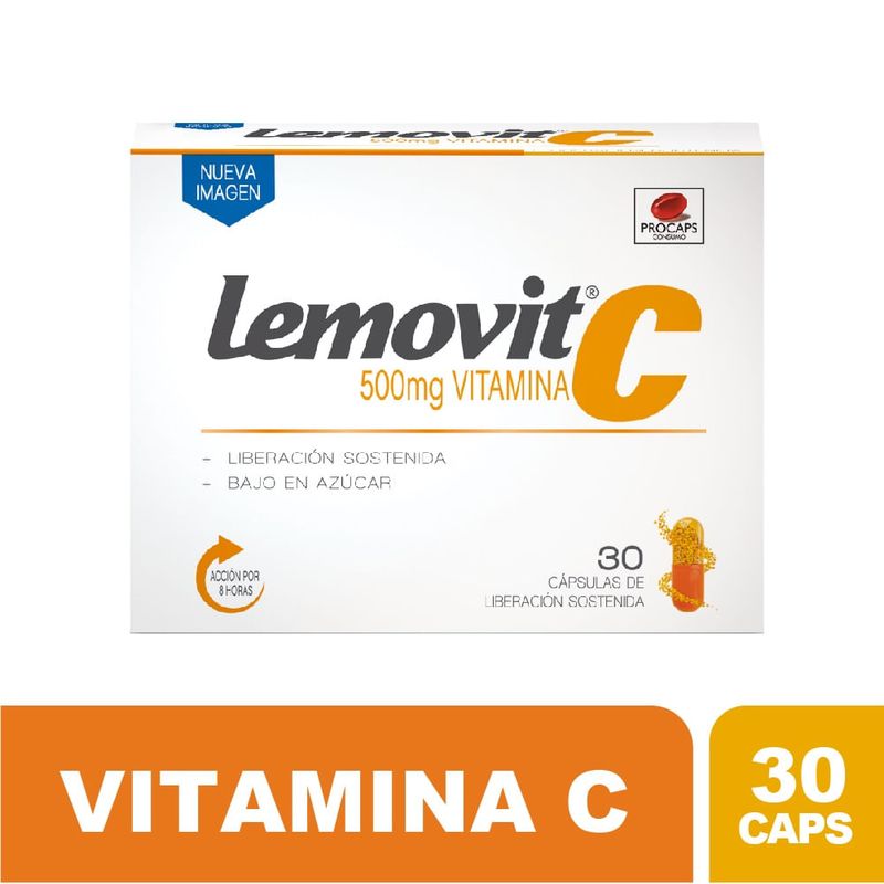PROCAPS - Lemovit 500mg Caja X 30 Capsulas