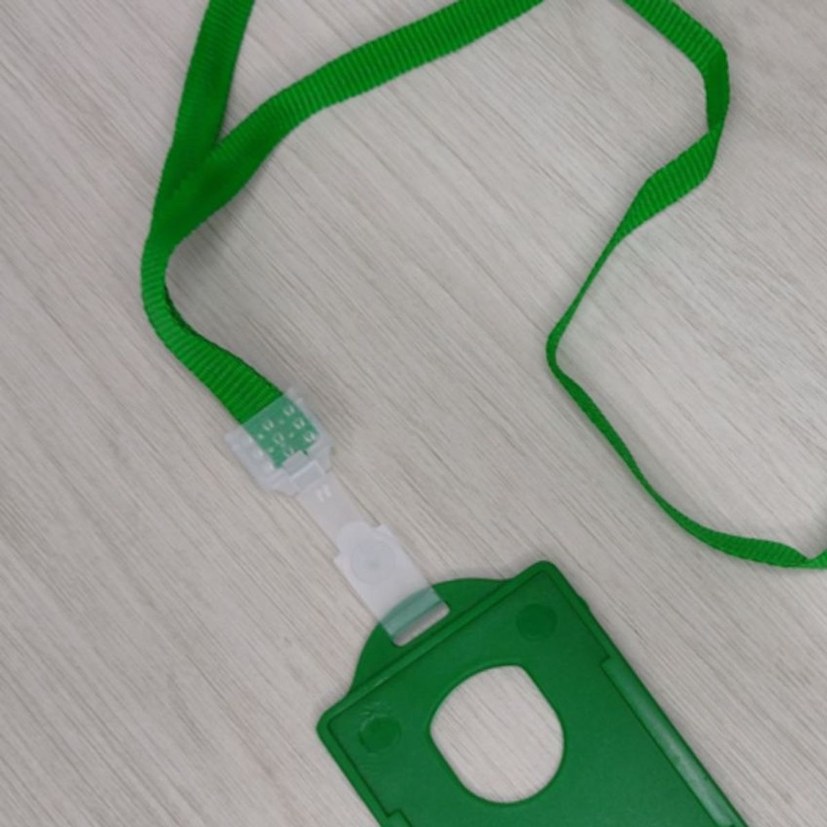 ALPEN - Escarapela Porta Carnet Vertical Verde Paq X 10 + 10 Cintas