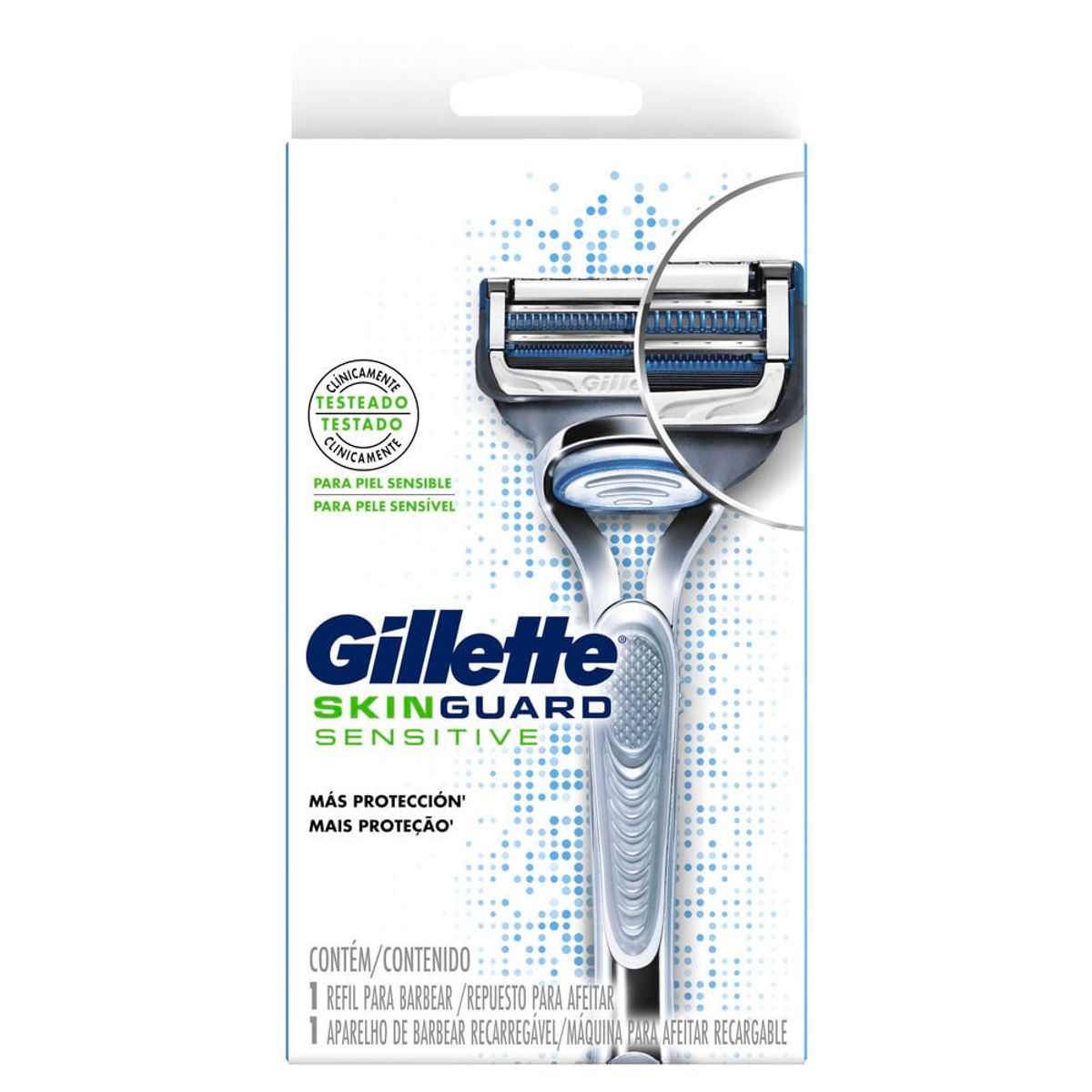 GILLETTE - Maquina De Afeitar Gillette Skinguard Sensitive X 1und