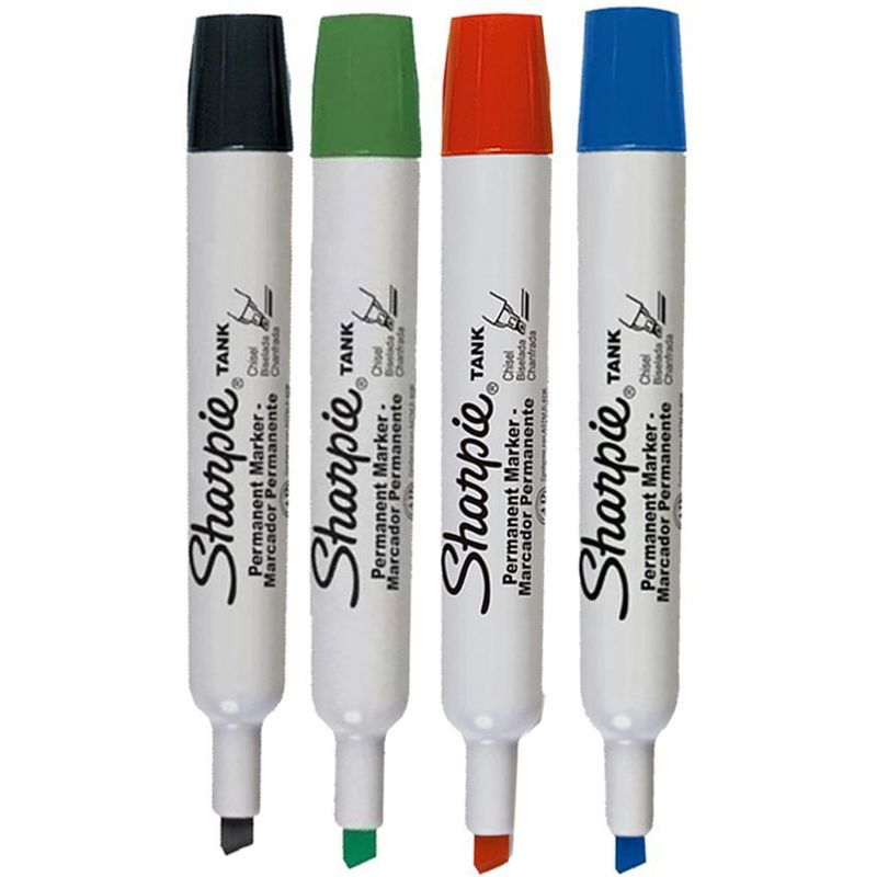 SHARPIE - Marcador Permanente Sharpie Tank x 4 Colores