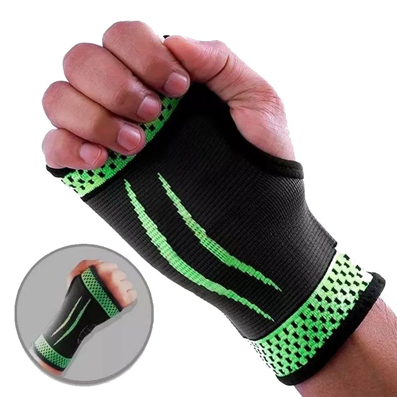 GENERICO - Muñequera Exous Deportiva Palma Mano Ortopédica Oficina