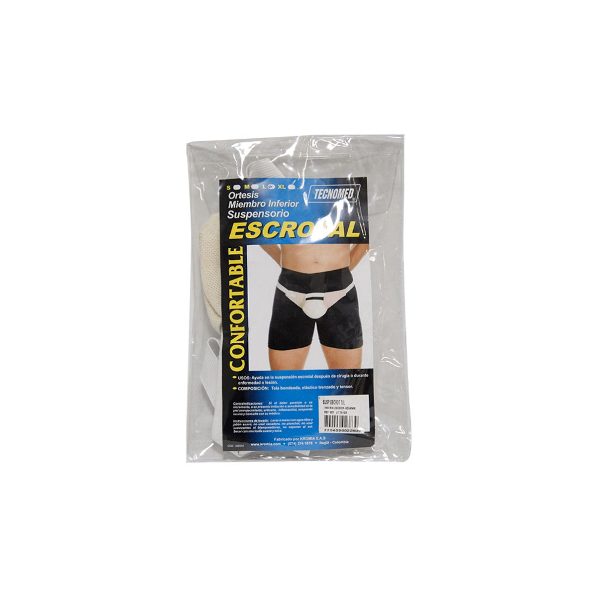 TECNOMED - Suspensorio Escrotal Talla Xl.tecnomed