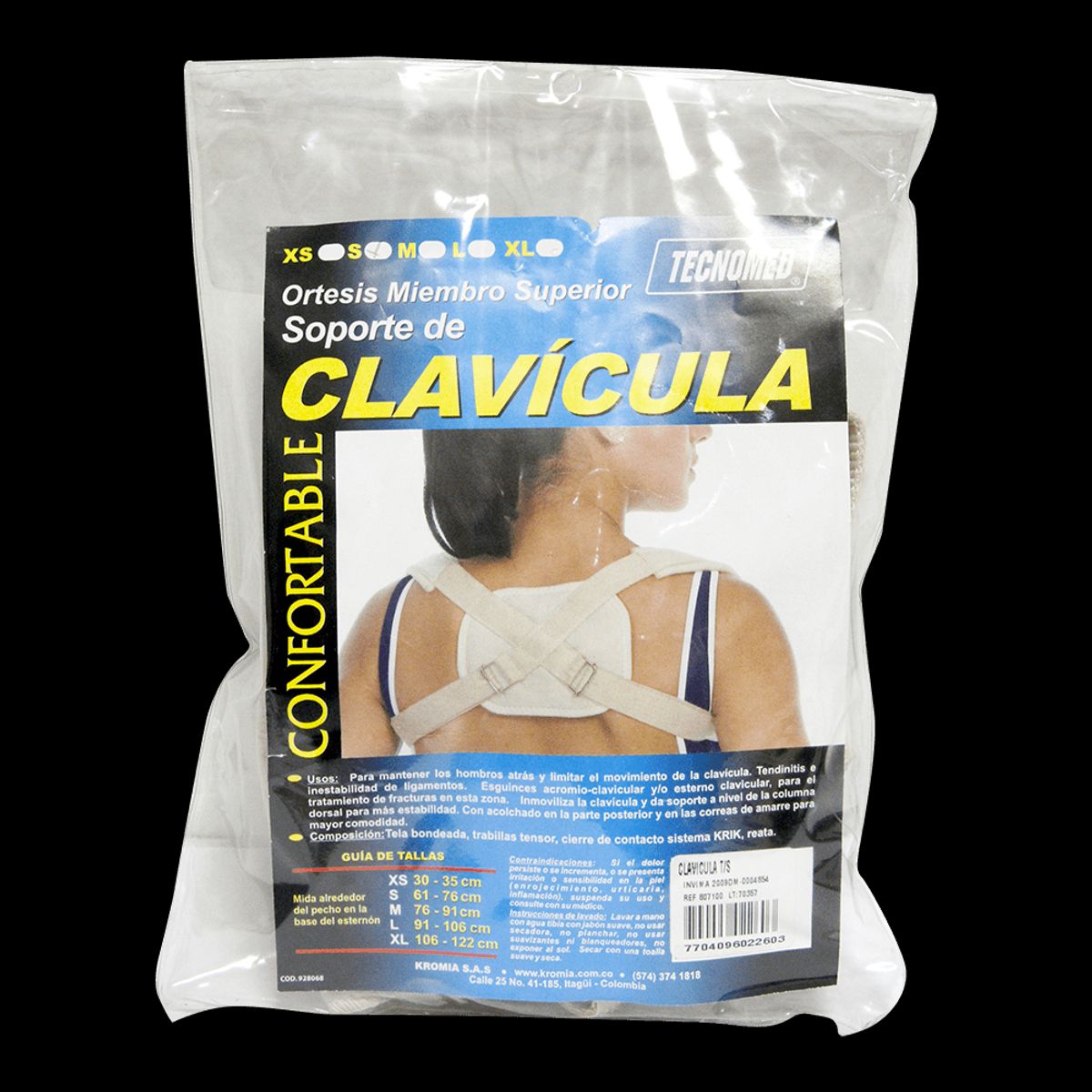 TECNOMED - Soporte Clavicula Talla S Tecnomed