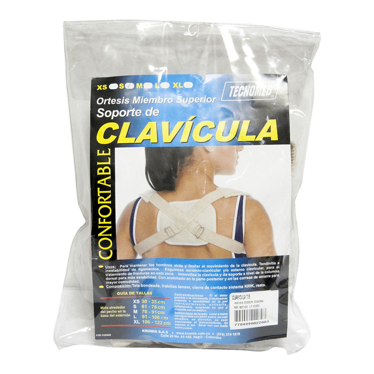 TECNOMED - Soporte Clavicula Talla S Tecnomed