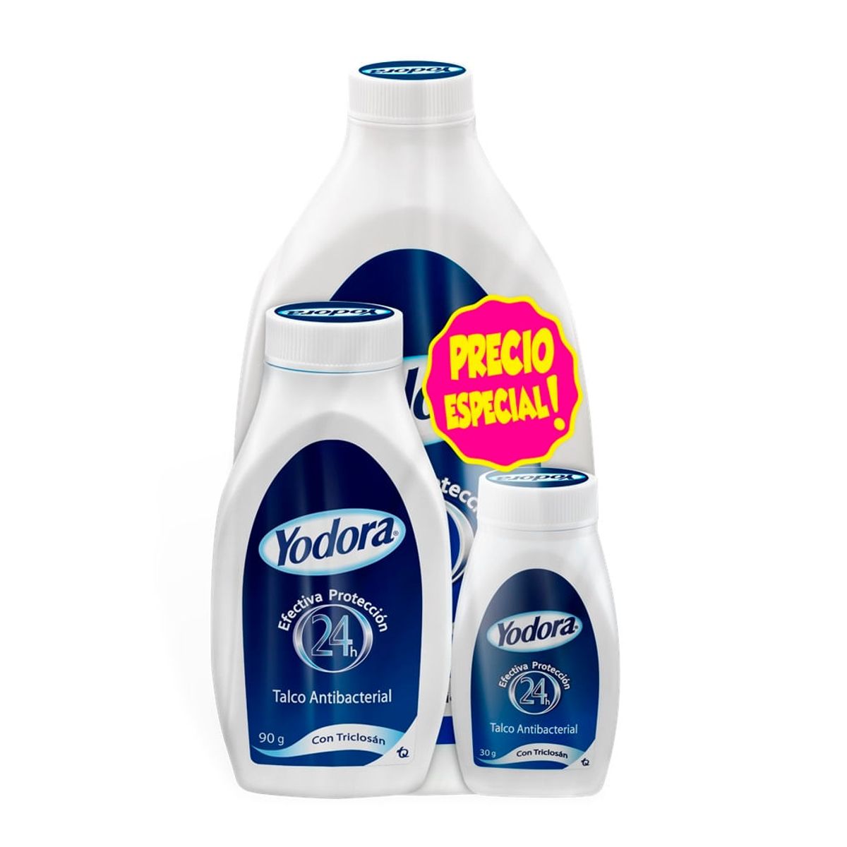 YODORA - Oferta Desodorante Yodora Pies Talco X 420g