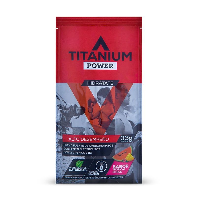 TITANIUM - Bebida Hidratante En Polvo Titanium Power Sachet Individual