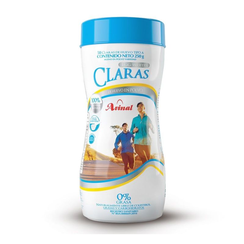 GENERICO - Claras De Huevo Avinal Polvo X 250g