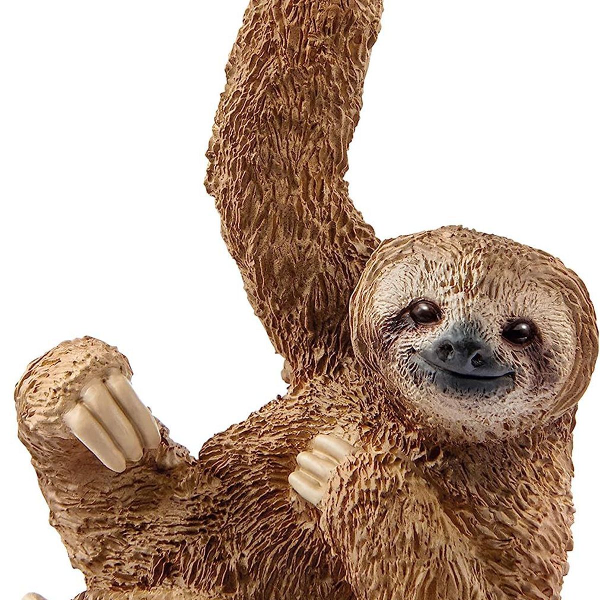 JUGANDO Y EDUCANDO - Figura De Animales Oso Perezoso Coleccionable Pintado A Mano
