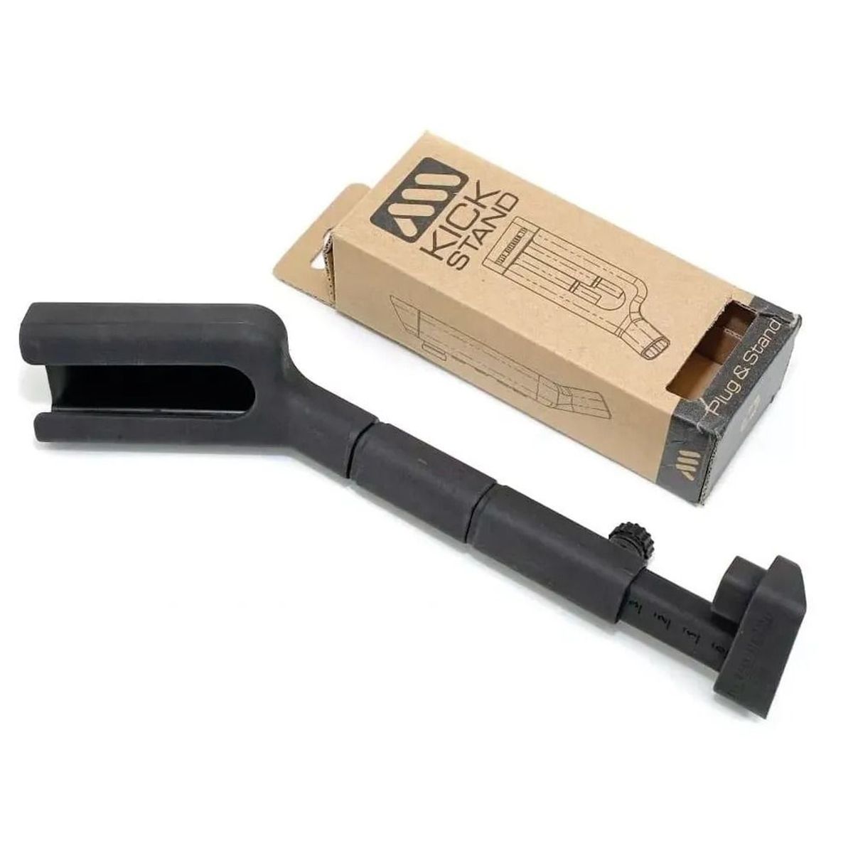 GENERICO - Soporte Portatil para Bicicletas AMS Stand Negro