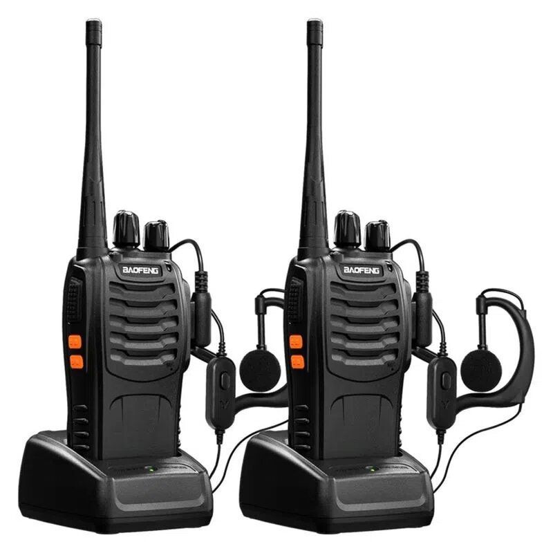 BAOFENG - Radio Intercomunicador  Baofeng BF 888S Walkie Takie Kit X 2