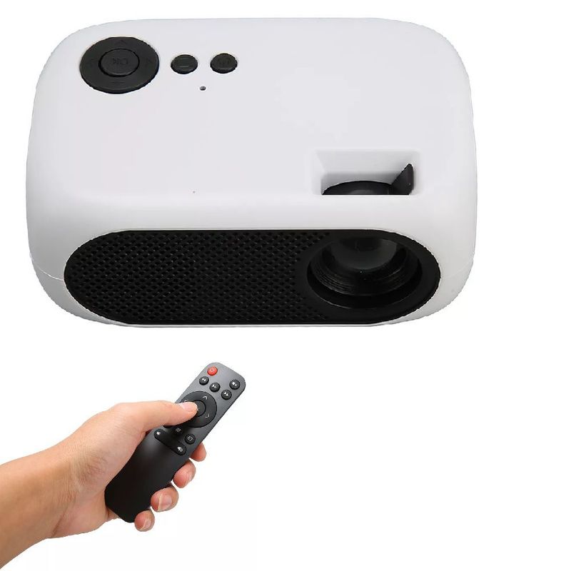 THE HOUSETRONICS - Mini Proyector Portatil Para Presentaciones Peliculas