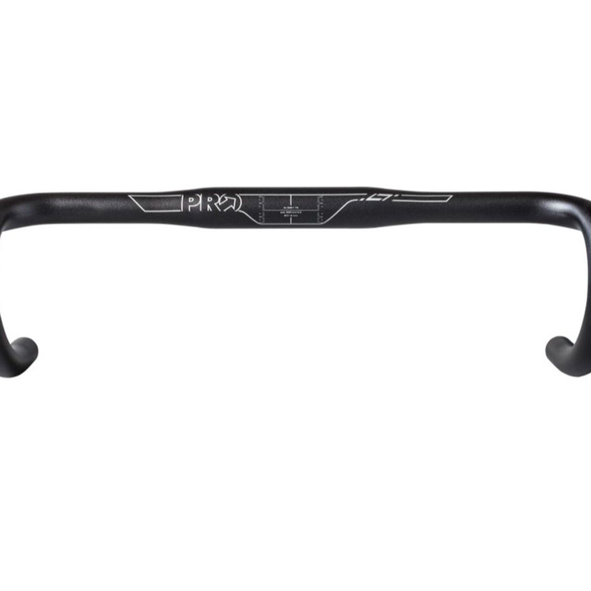 PRO - Manubrio Bicicleta Pro Lt Compact Ruta 31.8 Aluminio Manilar