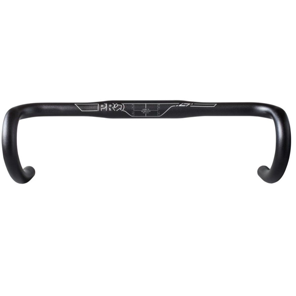 PRO - Manubrio Bicicleta Pro Lt Compact Ruta 31.8 Aluminio Manilar