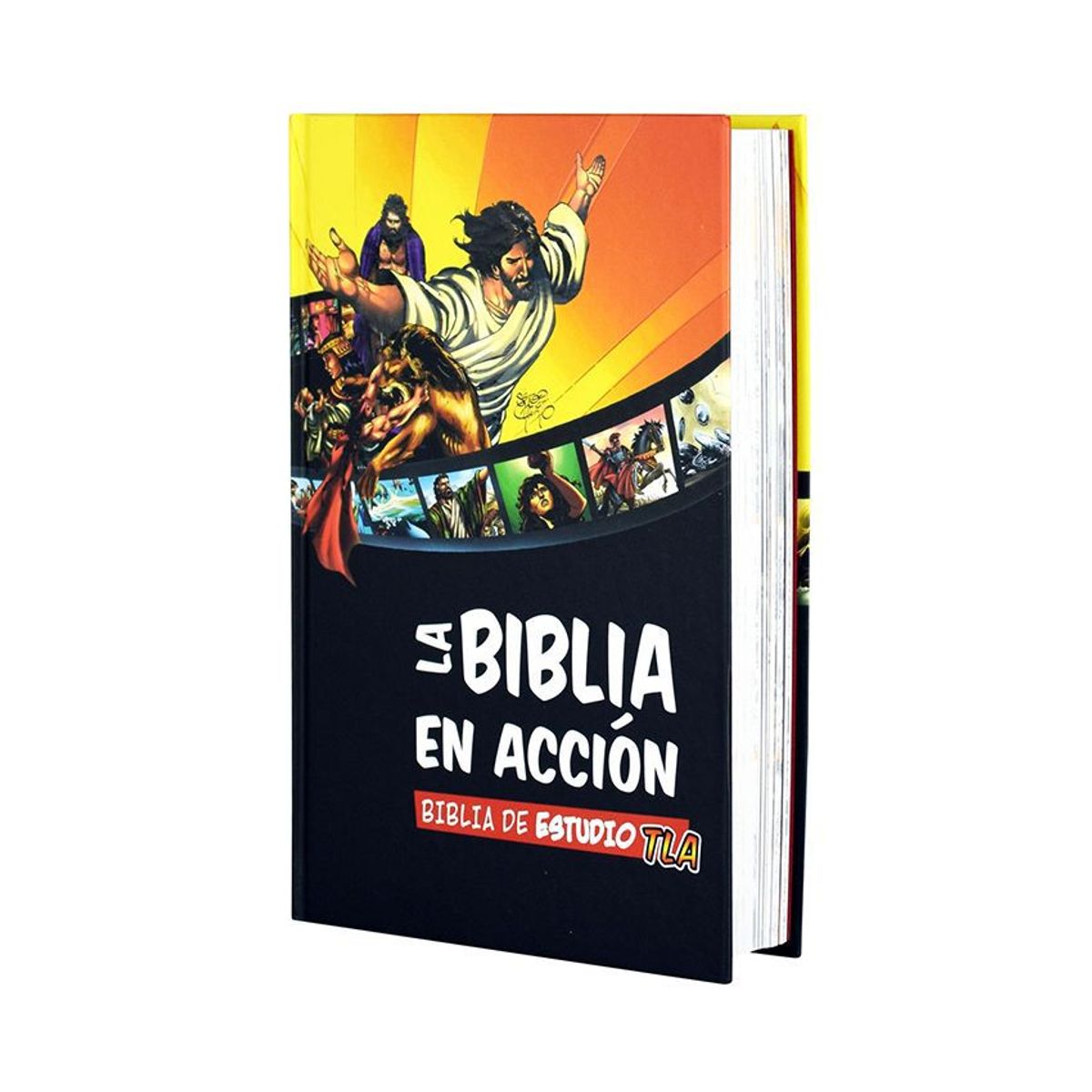 SBC - Biblia de estudio en acción lenguaje actual tla - ilustrada