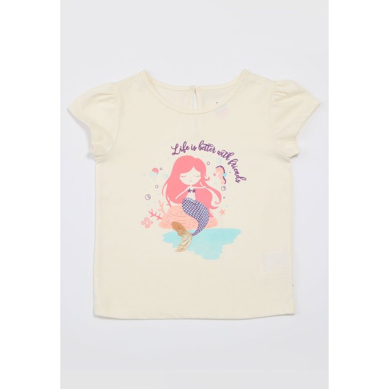 BABY PLANET - Camiseta Para Bebe Niña Baby Planet