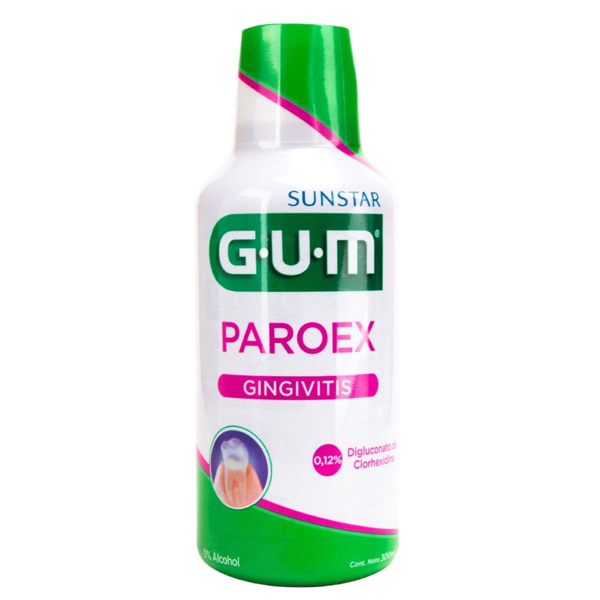 GUM - Enjuague Bucal Gum Paroex Gingivitis X 300ml