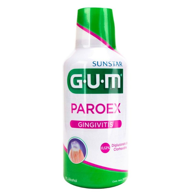 GUM - Enjuague Bucal Gum Paroex Gingivitis X 300ml