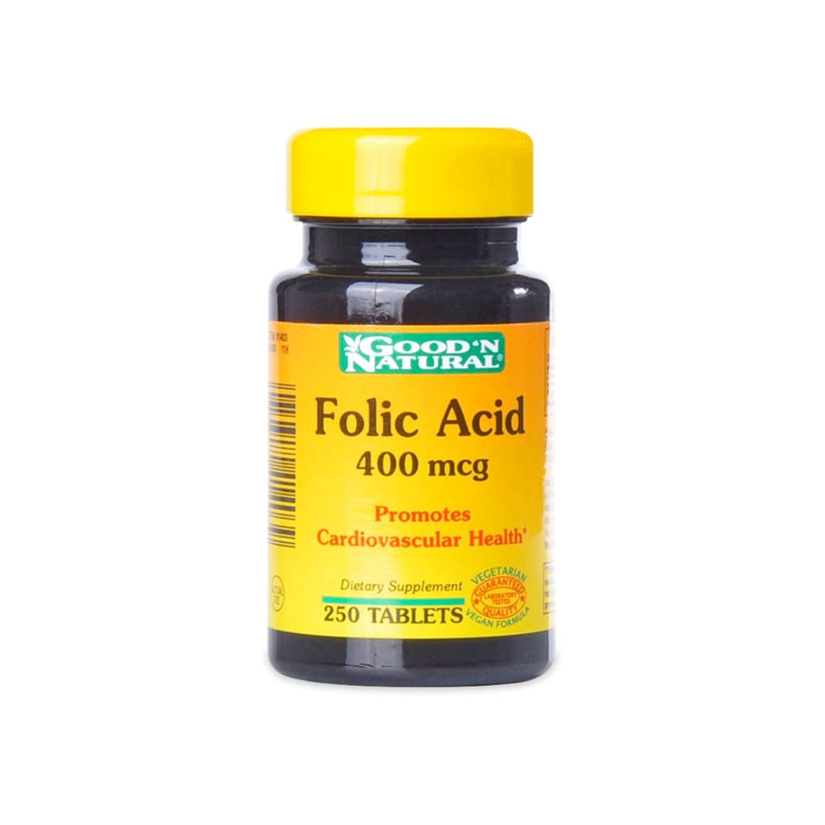 GOOD NATURAL - Folic Acid 400mcg Good Natural X 250 Tabletas