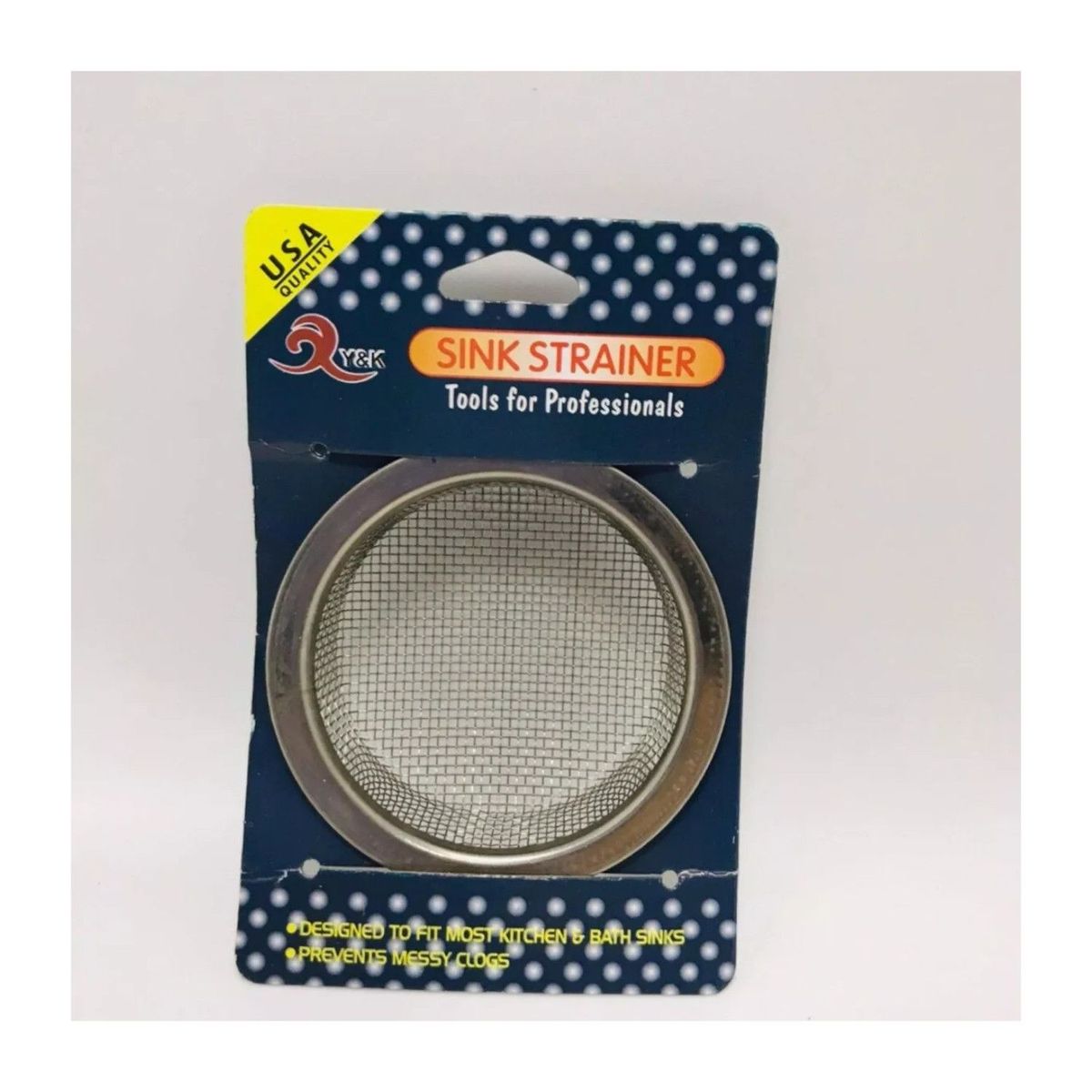 GENERICO - Rejilla Filtro Canastilla Lavaplatos Acero Inoxidable