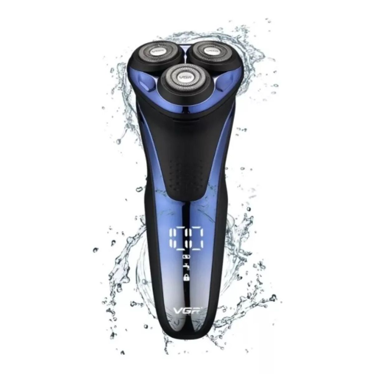 GENERICO - Maquina De Afeitar Seco Y Humedo Vgr V-306 Rasuradora X3