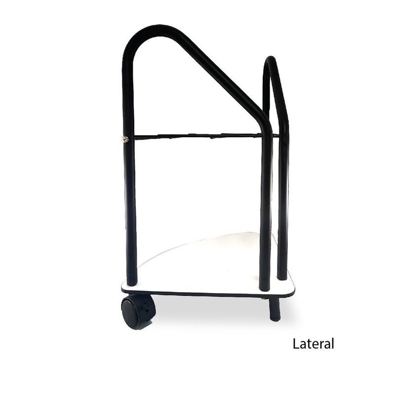 ALFRA - Porta Planos Alfra Profesional Metálico Con Ruedas Negro
